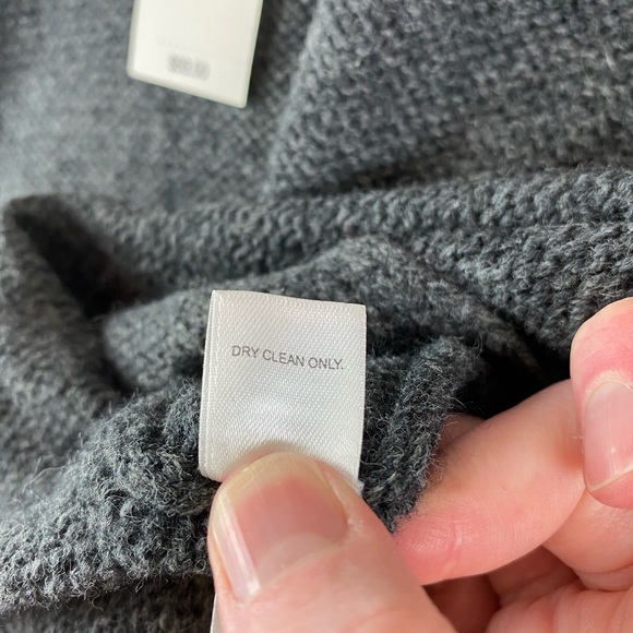 Express Charcoal Grey Slouchy Sweater - Picture 6 of 9